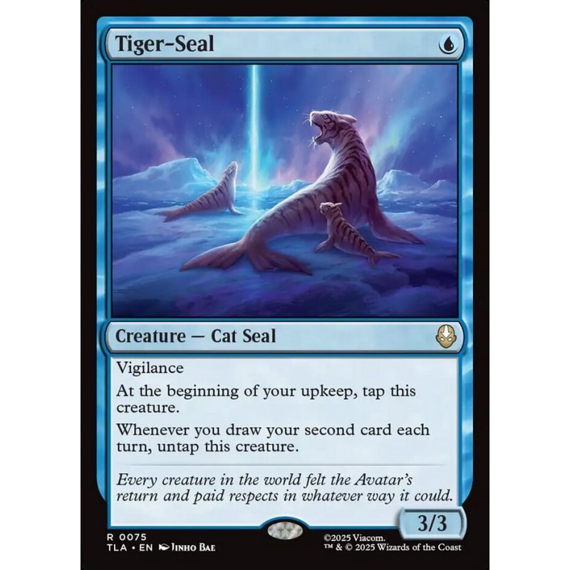 Tiger-Seal // Tigre foca