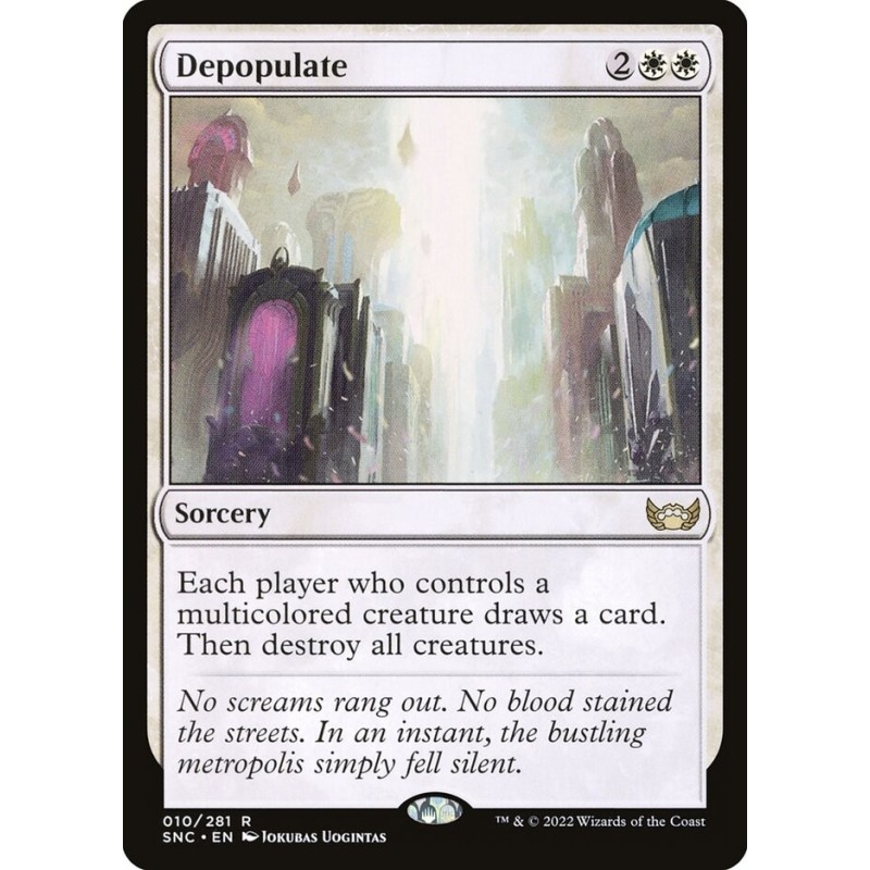 Depopulate // Despoblar