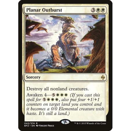 Planar Outburst // Estallido planar