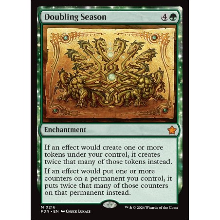 Doubling Season // Temporada duplicadora (F)