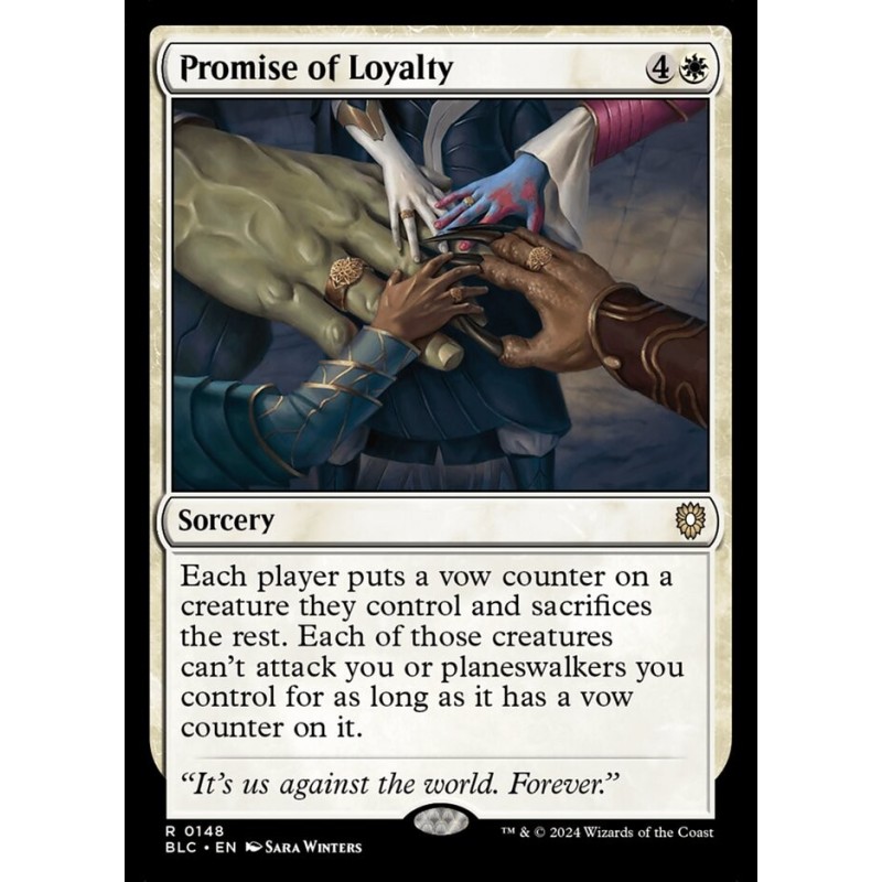 Promise of Loyalty // Juramento de lealtad