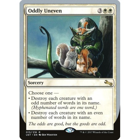 Oddly Uneven