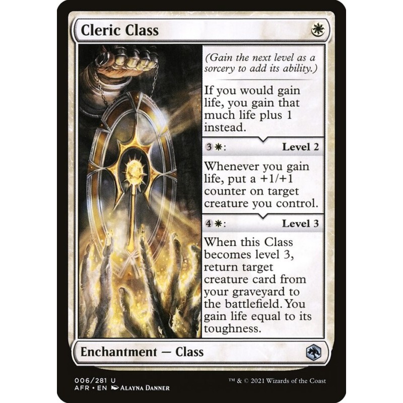 Cleric Class // Clase: clérigo