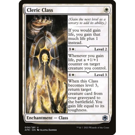 Cleric Class // Clase: clérigo