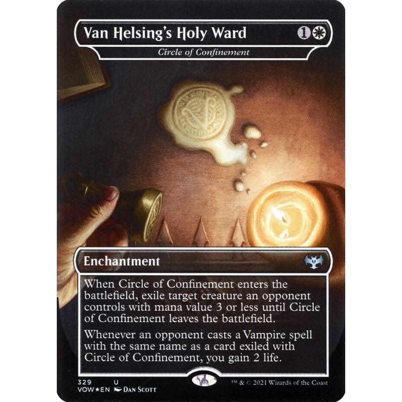 Circle of Confinement (Van Helsing's Holy Ward) // Círculo de confinamiento (F)