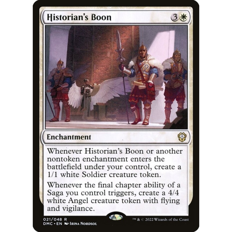 Historian's Boon // Dádiva de la historiadora