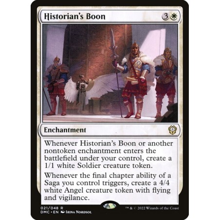 Historian's Boon // Dádiva de la historiadora