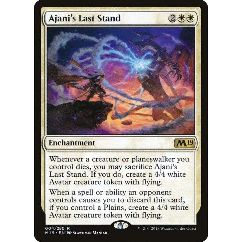 Ajani's Last Stand // Último esfuerzo de Ajani