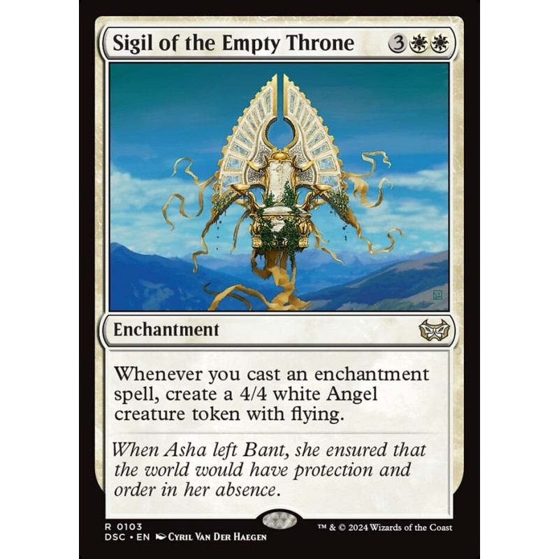 Sigil of the Empty Throne // Sello del trono vacío