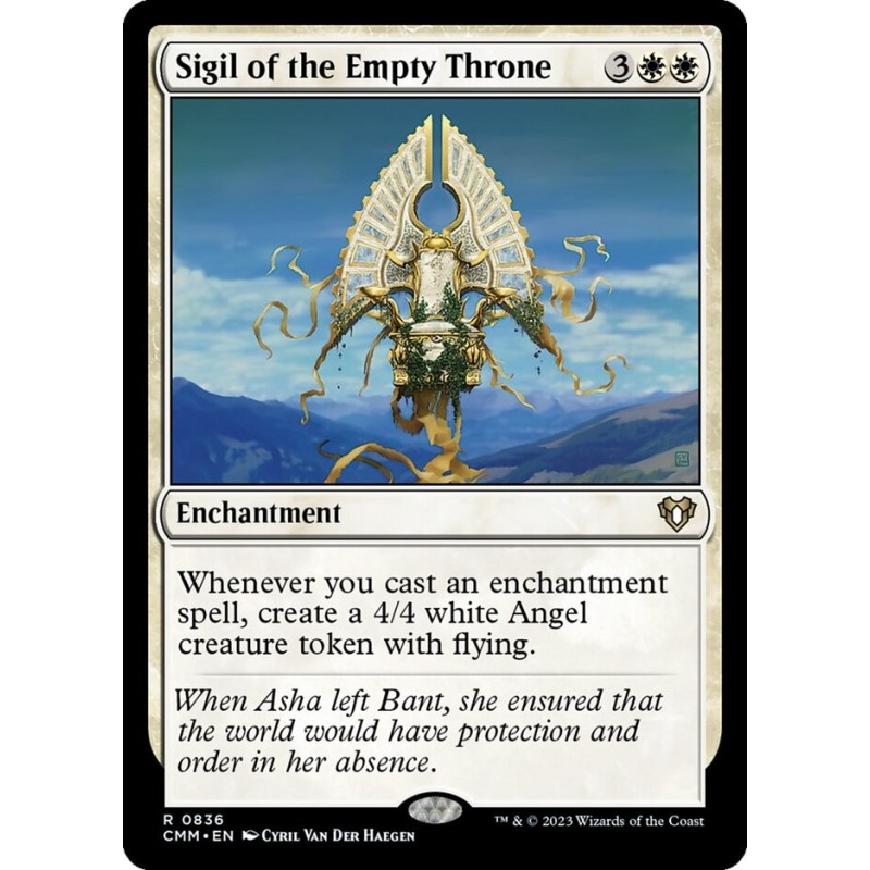 Sigil of the Empty Throne // Sello del trono vacío