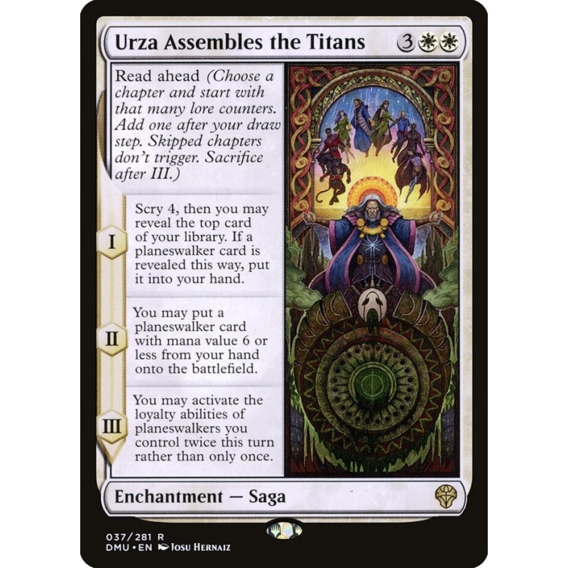 Urza Assembles the Titans // Urza reúne a los Titanes