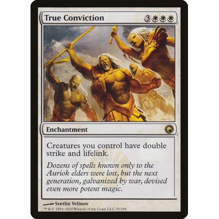 True Conviction // Convicción verdadera
