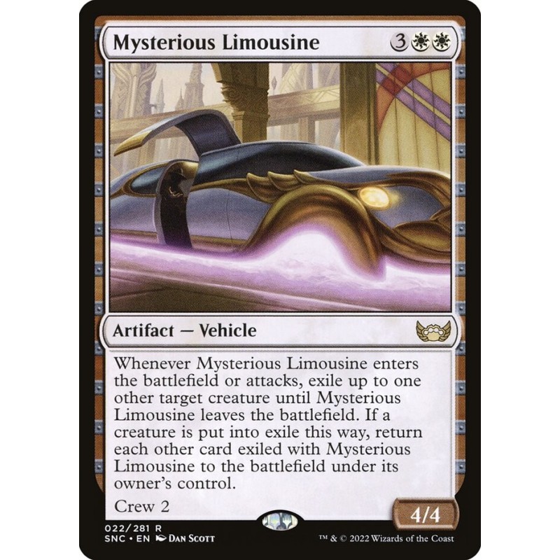 Mysterious Limousine // Limusina misteriosa