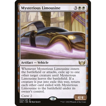 Mysterious Limousine // Limusina misteriosa