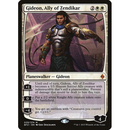 Gideon, Ally of Zendikar // Gideon, aliado de Zendikar