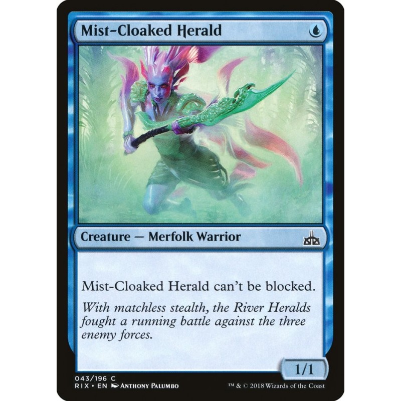 Mist-Cloaked Herald // Heraldo capa de niebla