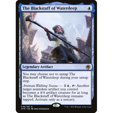 The Blackstaff of Waterdeep // La Vara Negra de Aguas Profundas