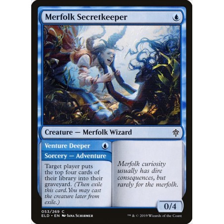 Merfolk Secretkeeper // Guardasecretos tritón (F)