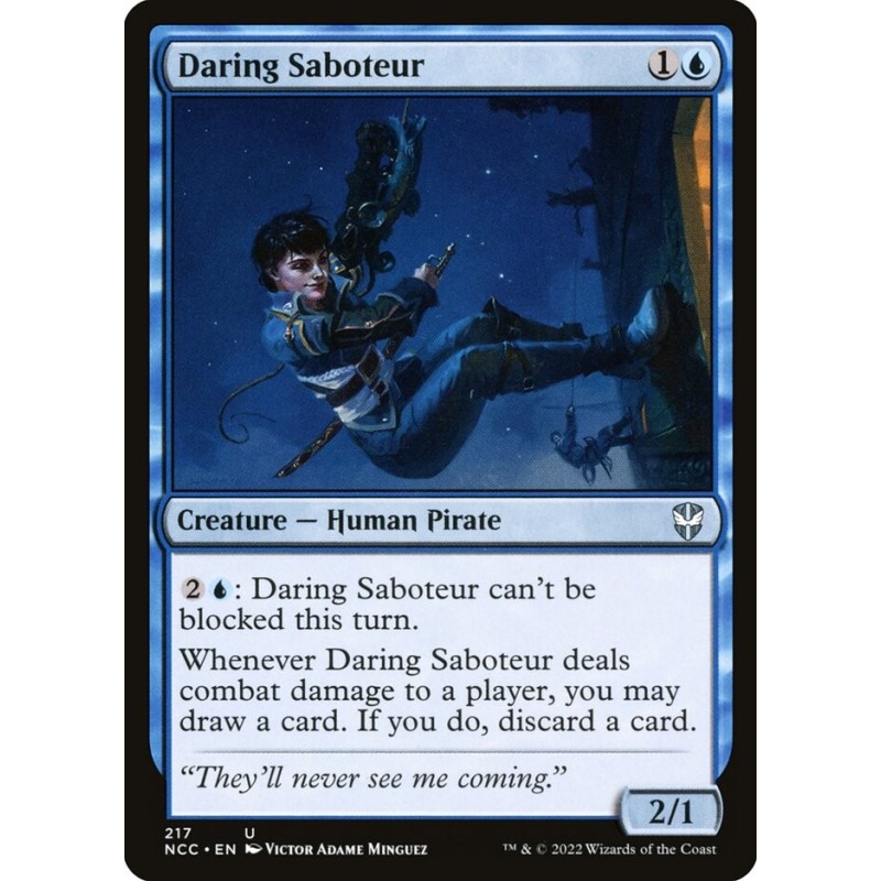 Daring Saboteur // Saboteadora osada