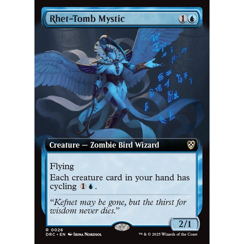 Rhet-Tomb Mystic // Mística de la tumba de Rhet (Extended Art)
