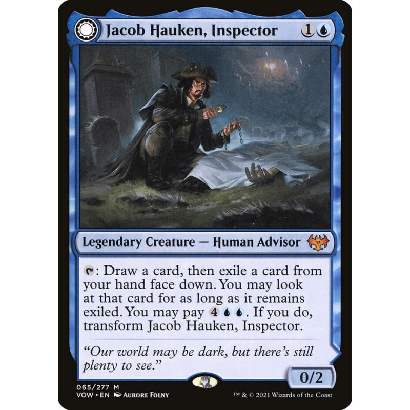 Jacob Hauken, Inspector // Jacob Hauken, inspector