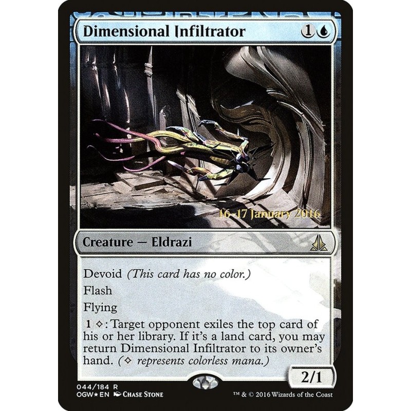 Dimensional Infiltrator // Infiltrador dimensional (Pre-Release) (F)