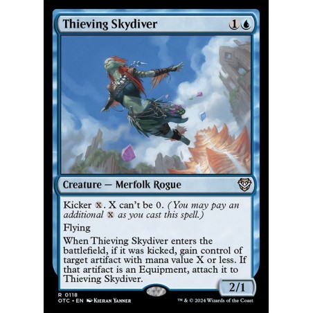 Thieving Skydiver // Ladronzuela surcacielos