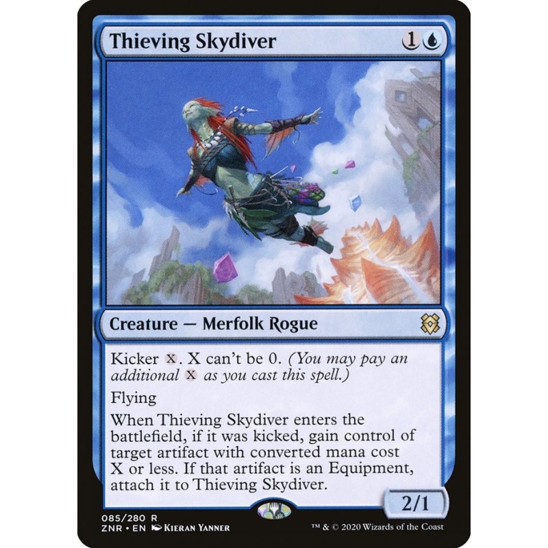 Thieving Skydiver // Ladronzuela surcacielos