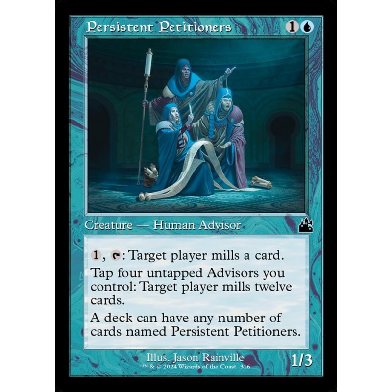 Persistent Petitioners // Suplicantes insistentes (Retro Frame)