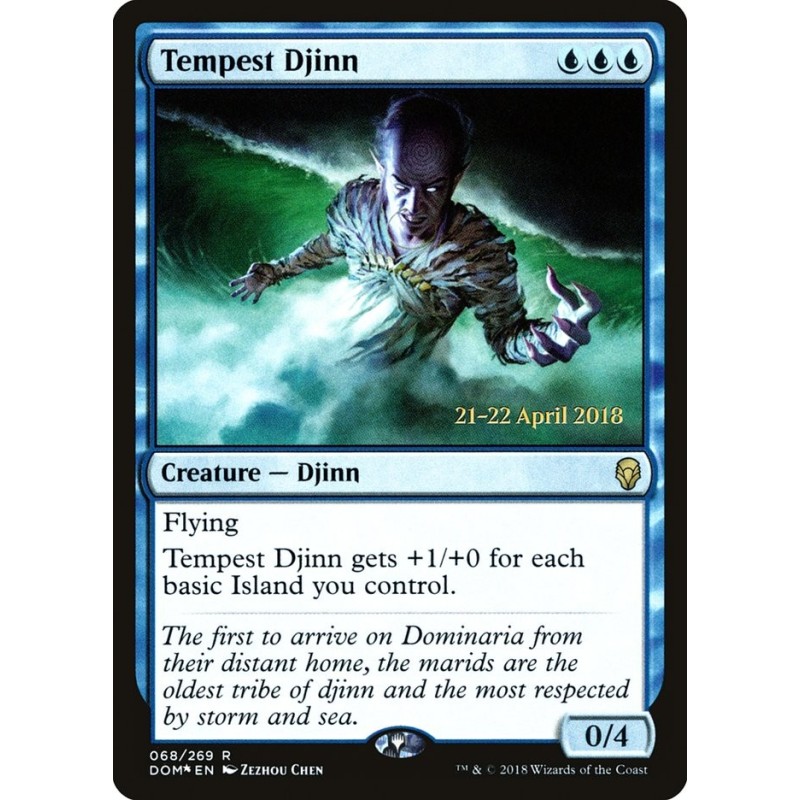 Tempest Djinn // Djinn de la tempestad (Pre-Release) (F)