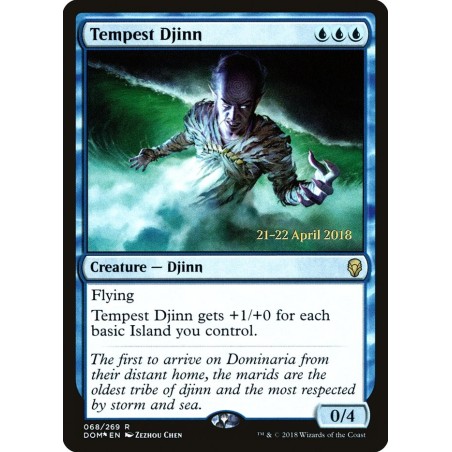 Tempest Djinn // Djinn de la tempestad (Pre-Release) (F)