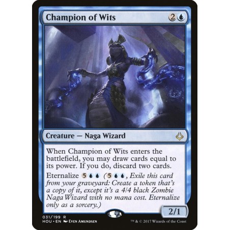 Champion of Wits // Campeona del ingenio