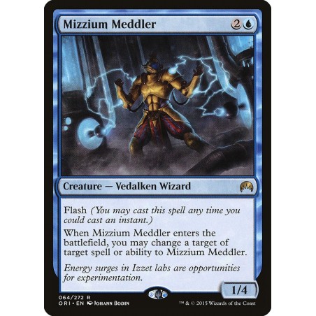Mizzium Meddler // Entrometido de mízzium