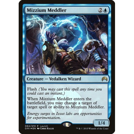 Mizzium Meddler // Entrometido de mízzium (Release) (F)