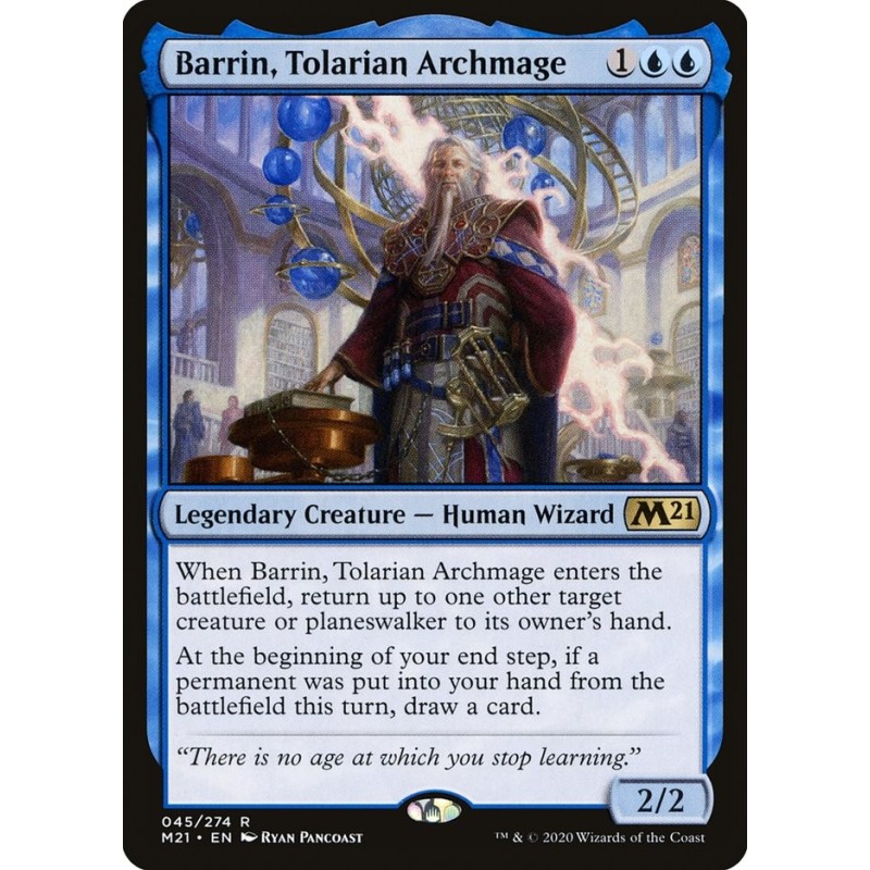 Barrin, Tolarian Archmage // Barrin, archimago tolariano