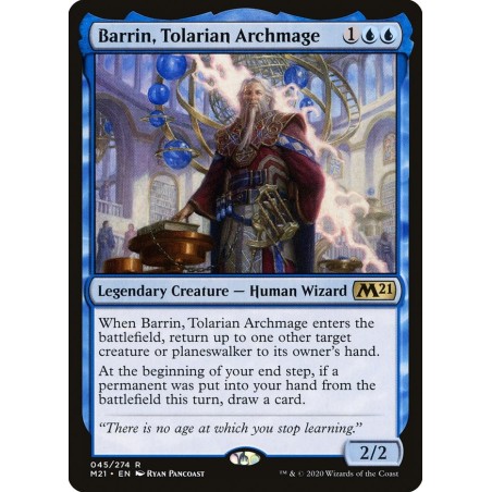 Barrin, Tolarian Archmage // Barrin, archimago tolariano