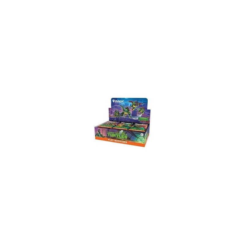 "PLAY BOOSTERS" EDICION TEENAGE MUTANT NINJA TURTLE