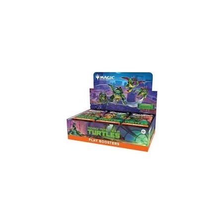 "PLAY BOOSTERS" EDICION TEENAGE MUTANT NINJA TURTLE