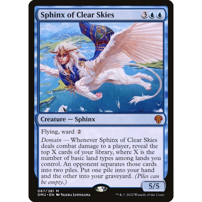 Sphinx of Clear Skies // Esfinge de los cielos despejados