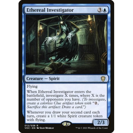 Ethereal Investigator // Investigador etéreo