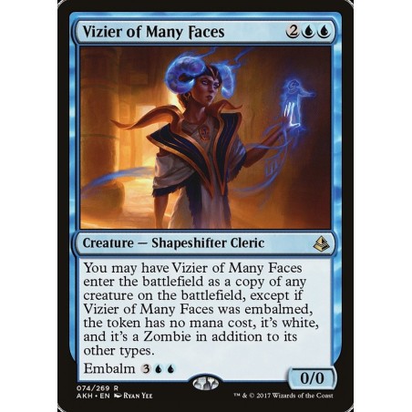 Vizier of Many Faces // Visir de muchos rostros