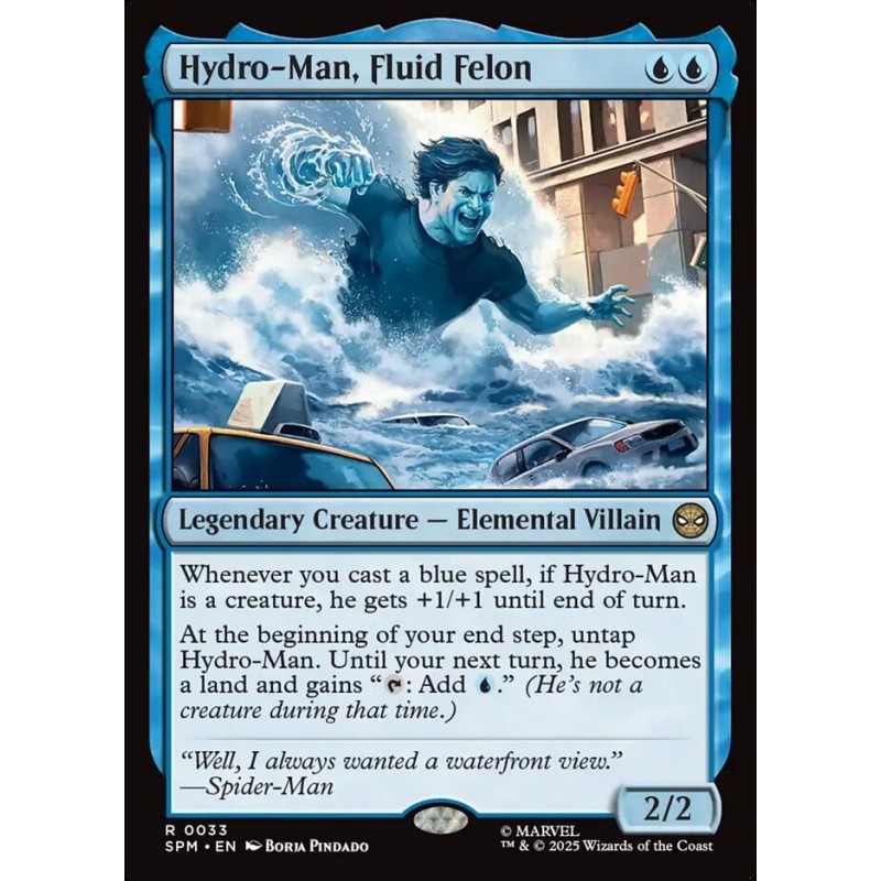 Hydro-Man, Fluid Felon // Hidroman, felón fluido