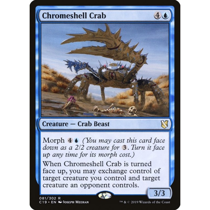 Chromeshell Crab // Cangrejo caparazón de cromo