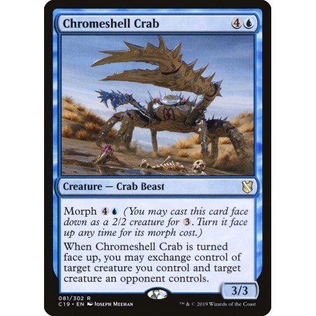 Chromeshell Crab // Cangrejo caparazón de cromo