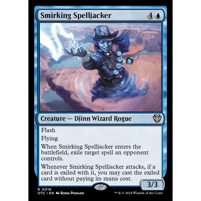 Smirking Spelljacker // Robahechizos sonriente