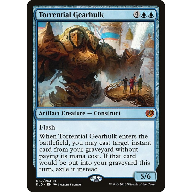 Torrential Gearhulk // Mecatitán torrencial