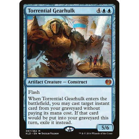 Torrential Gearhulk // Mecatitán torrencial