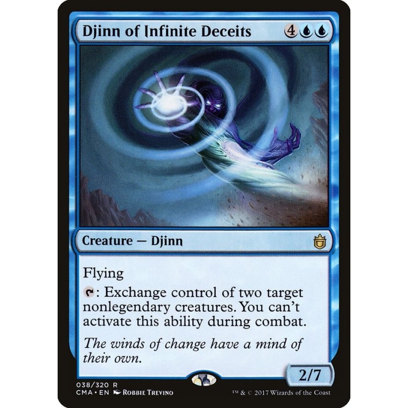 Djinn of Infinite Deceits // Djinn de los engaños incontables