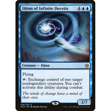 Djinn of Infinite Deceits // Djinn de los engaños incontables