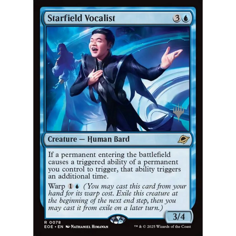 Starfield Vocalist // Vocalista del campo estelar (PP)